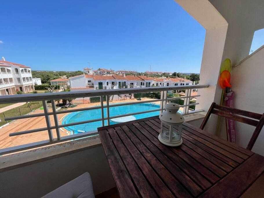 Galdana Apartamento Con Piscina カラ・エン・ブラネス エクステリア 写真