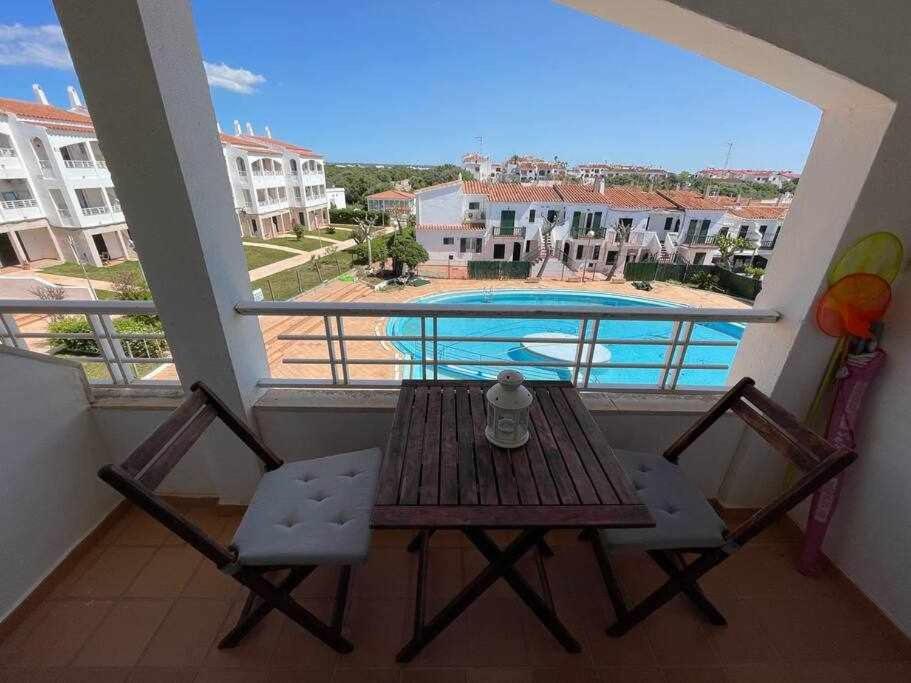 Galdana Apartamento Con Piscina カラ・エン・ブラネス エクステリア 写真